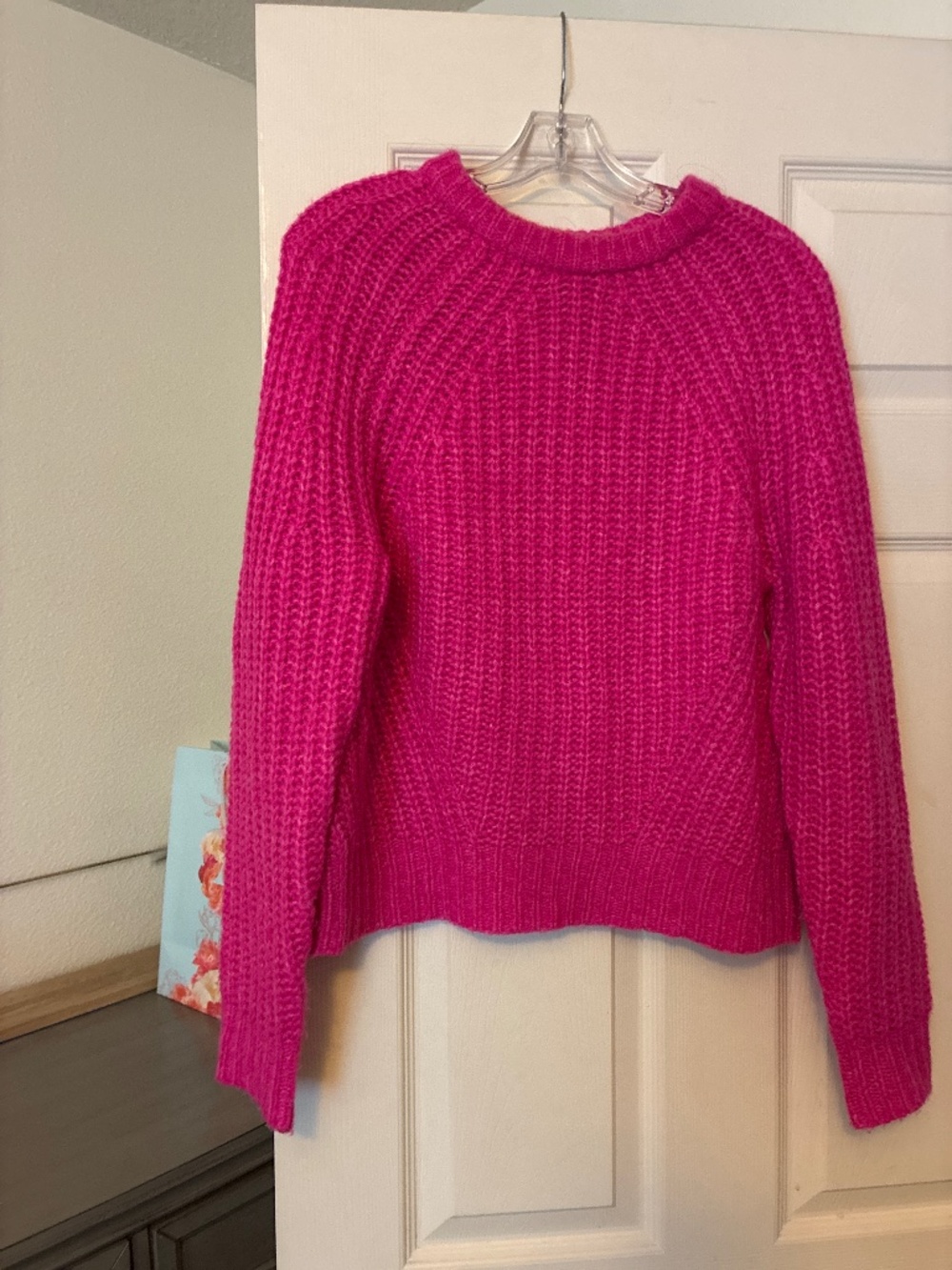 Pink sweater